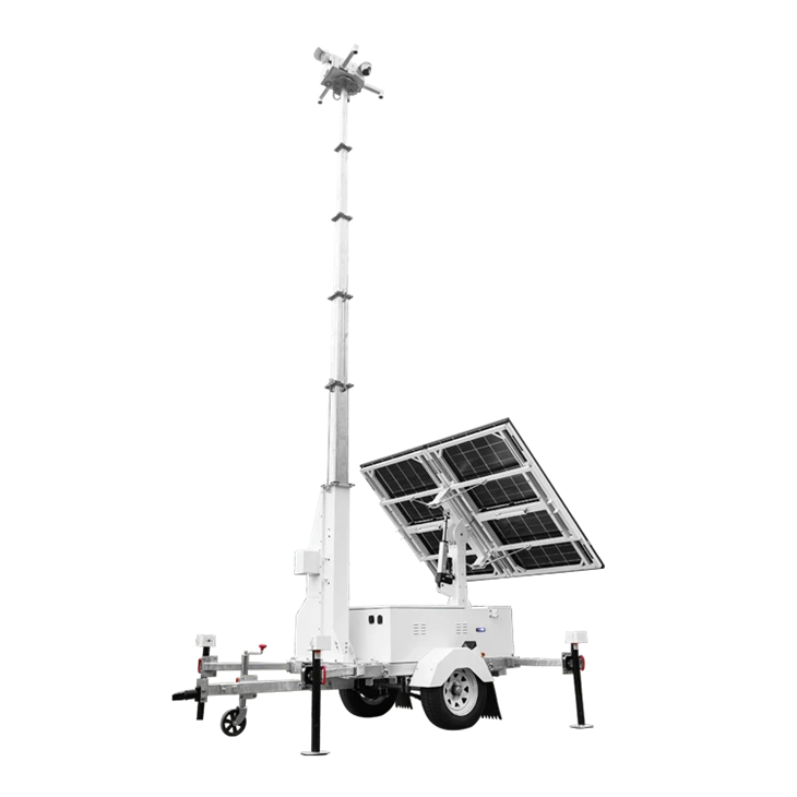 Solar CCTV Trailer high quality